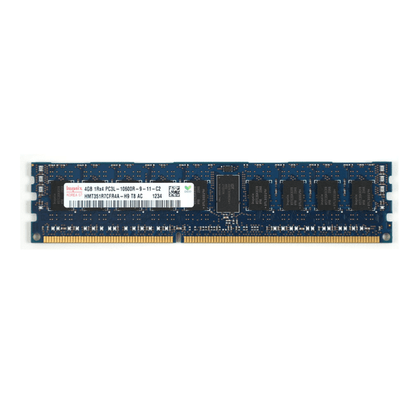 SK Hynix HMT351R7CFR4A-H9 4GB DDR3 1333MHz ECC Registered Single Rank Server Memory (MFTJT)