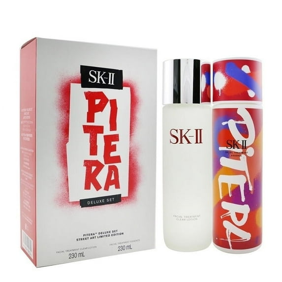 SK II Pitera Deluxe Set (Street Art Limited Edition): Facial Treatment Clear Lotion 230ml + Facial Treatment Essence