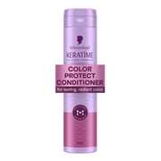 Schwarzkopf KERATIME Color Protect Conditioner for Color-Treated Hair, 10.1 fl oz