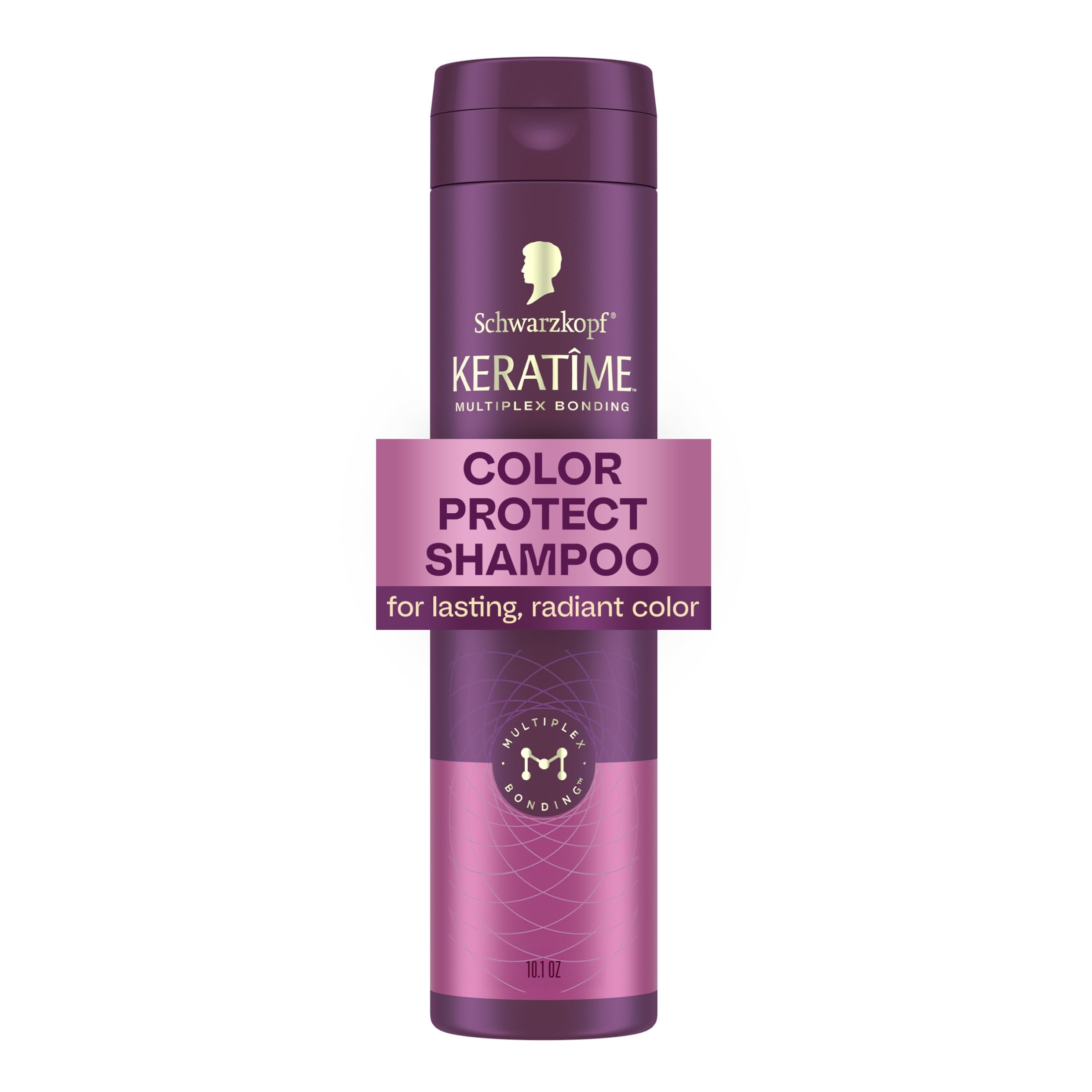 Schwarzkopf KERATIME Color Protect Shampoo for Color-Treated Hair, 10.1 fl oz