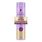 Schwarzkopf KERATIME Deep Repair Conditioner for Dry, Damaged Hair, 10.1 fl oz