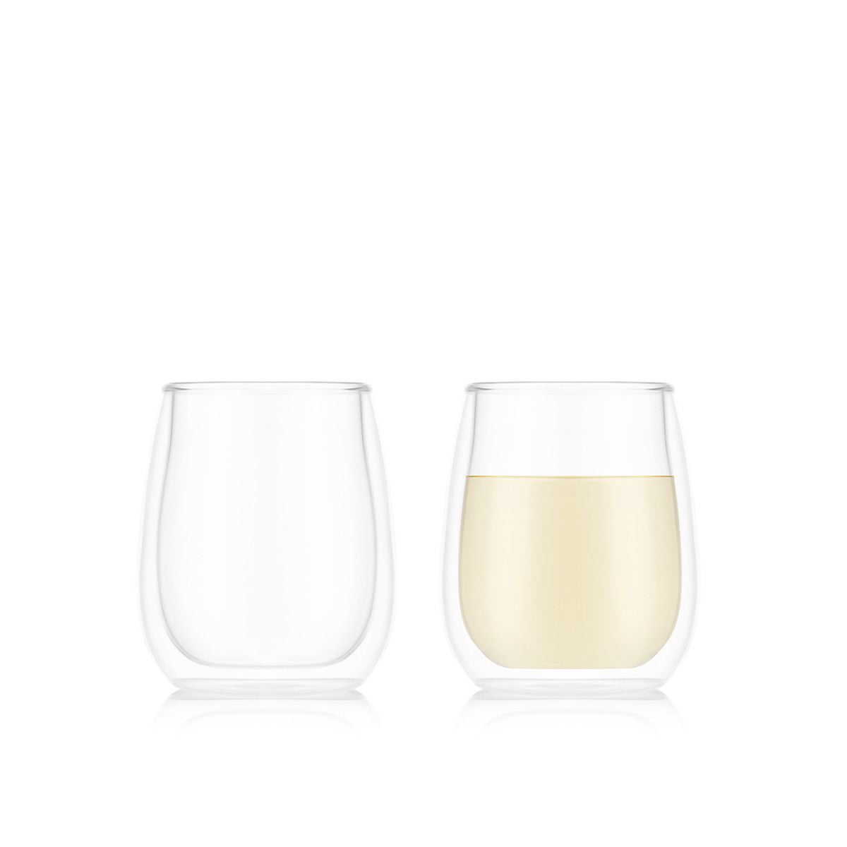 SKÅL DOUBLE WALL CHARDONNAY GLASSES, 2 PC