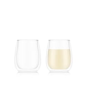 SK L DOUBLE WALL CHARDONNAY GLASSES, 2 PC