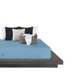 thumbnail image 1 of SK LINEN 400 Thread Count, Zipper Fitted Sheet 1 Piece, 8" Deep Pocket, Extra Soft & 100% Microfiber Bed Mattress Cover & Protectors with Zip Fastening, Chocalate Solid, Full XL 54" X 80", 1 of 6