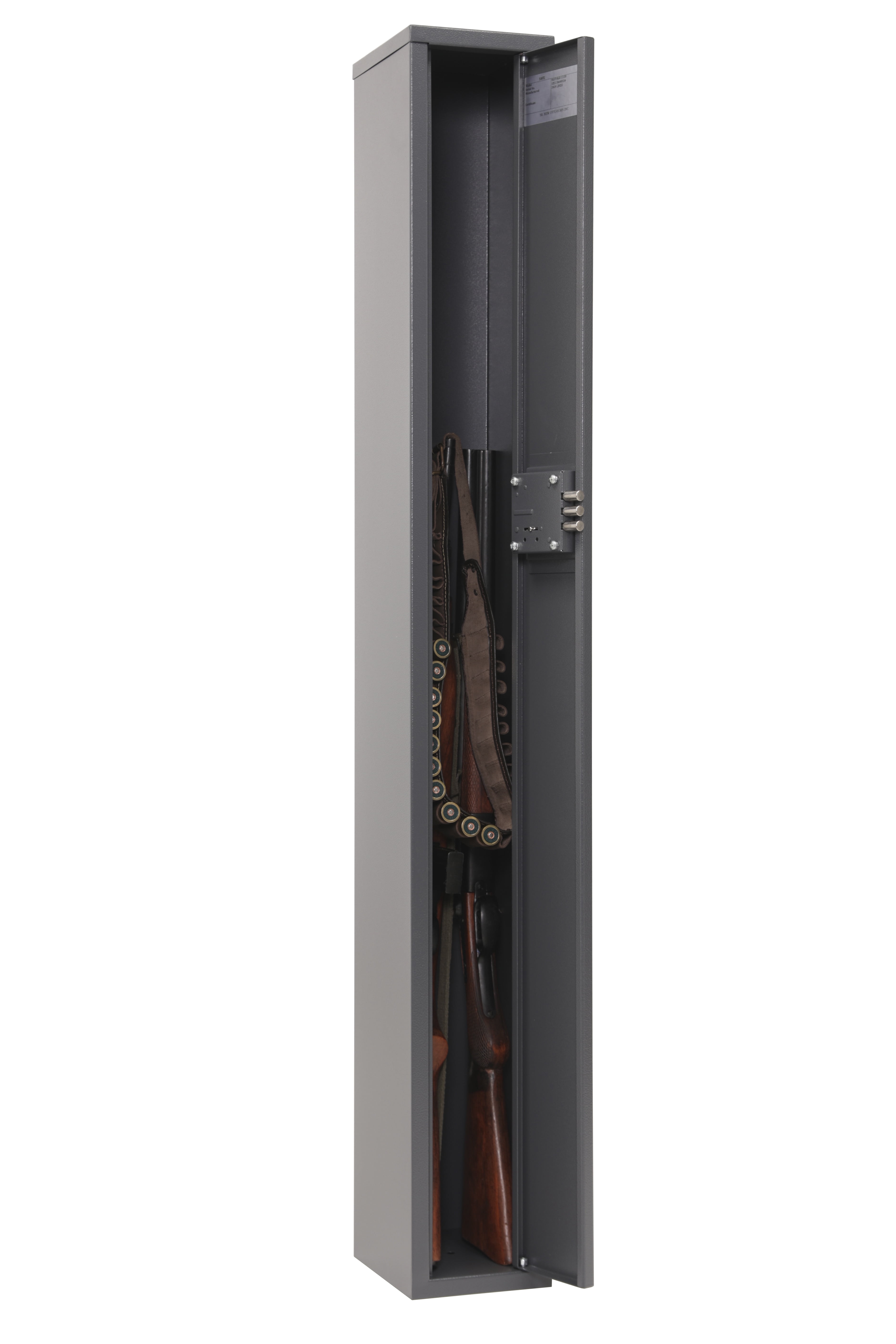 SK New Interiors Buffalo 1330 Long Rifle Gun Safe with Key Lock, 8" x 6.5" x 52", Metal