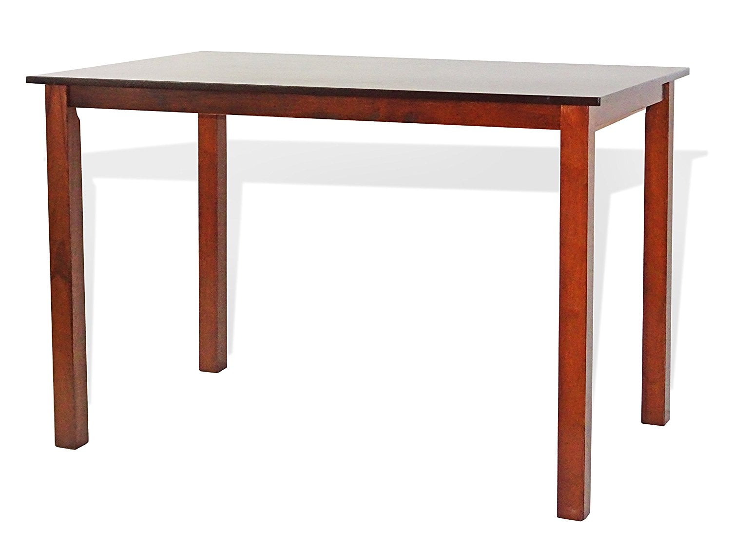 Rectangle Table Picture SK New Interiors Natural Wood Rectangular Dining Table, Solid Real Wood ...