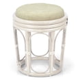thumbnail image 1 of SK New Interiors Natural Ratthan Wicker Pier Stool, 1 of 8