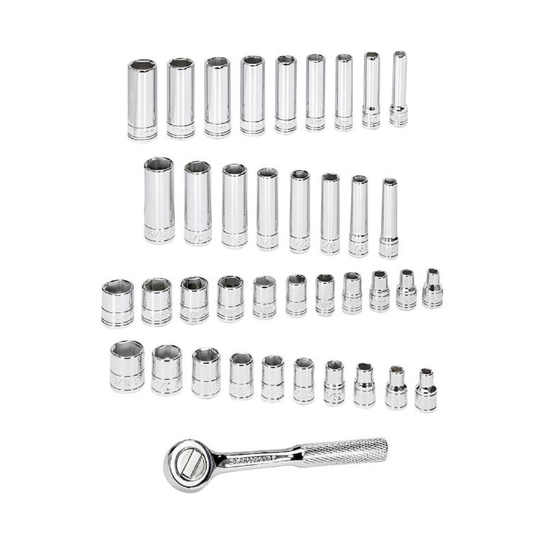 SK Tools 1/4" Drive 5.5mm Deep 12-Point Chrome Socket | Model 44703 | Made In USA