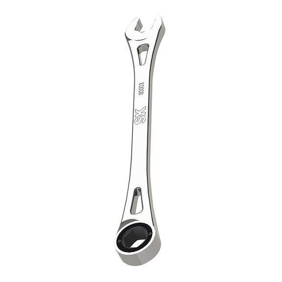 Sk Professional Tools Ratcheting Wrench,Head Size 10mm 80003