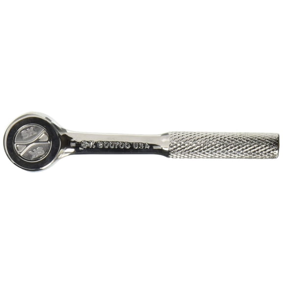 SK Tools USA 1/4" Drive, 4.5" Long, Chrome DT120 Ratchet | 800700 CA2