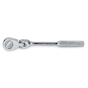 SK Tools USA 1/4" Drive Professional Flex-Head Ratchet, 6.3" Long | 40972 CA2