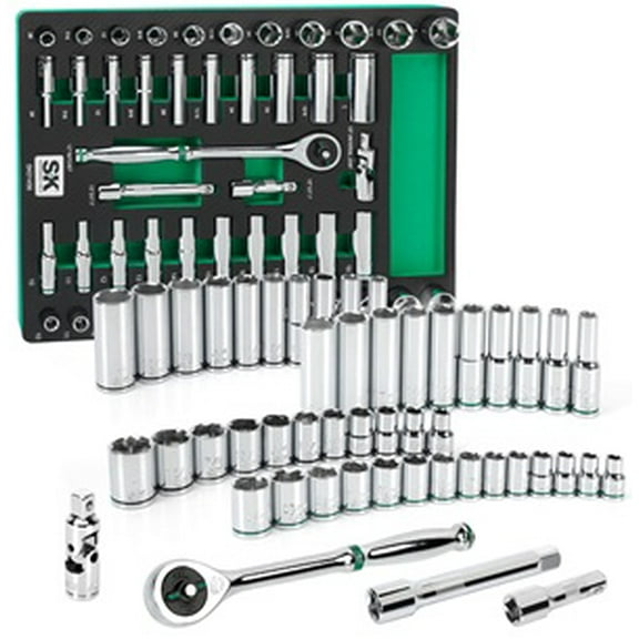 SK Tools USA 01456-216P 49 Piece 1/2" Drive Master Socket Set
