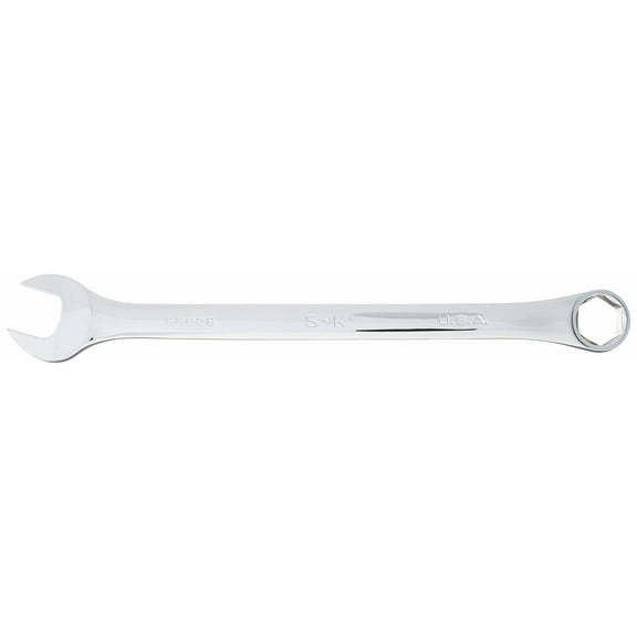 SK Tools USA 7/8", Long Pattern, 6 Point, SuperKrome Combination Wrench , 88628