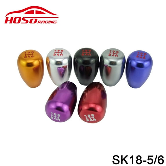 SK018-5 Universal Manual Car Modification with Gear Gear Head Aluminum Alloy Car Gear Head Modification Gear Lever