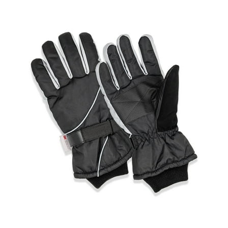 SK1012, Adult Men's Premium Ski Gloves with Reflective Strip
