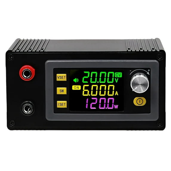 SK120 DC Buck Boost Converter CNC Adjustable Regulated Power Supply Constant Voltage Current Solar Charge Module 6A