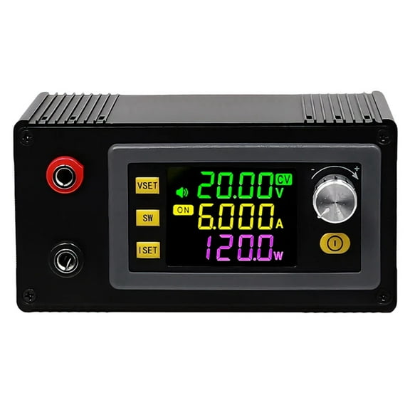 SK120 DC Buck Boost Converter CNC Adjustable Regulated Power Supply Constant Voltage Current Solar Charge Module 6A