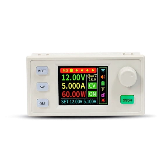 SK120S DC Regulated Power Supply DC Buck Converter Adjustable Regulated Power Supply 7A 120W Solar Charging Module