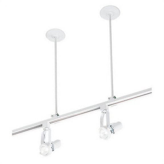 SK18-DB-WAC Lighting-Accessory-Single Circuit All Track Suspension Kit-18 Inches High-Dark Bronze Finish