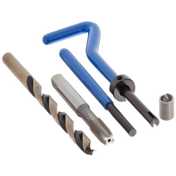 SK30920 Helical Threaded Insert Kit, 304 Stainless Steel, 5/16"-24 Thread Size, 0.625" Installed Length (Pack of 10)$$Hardware