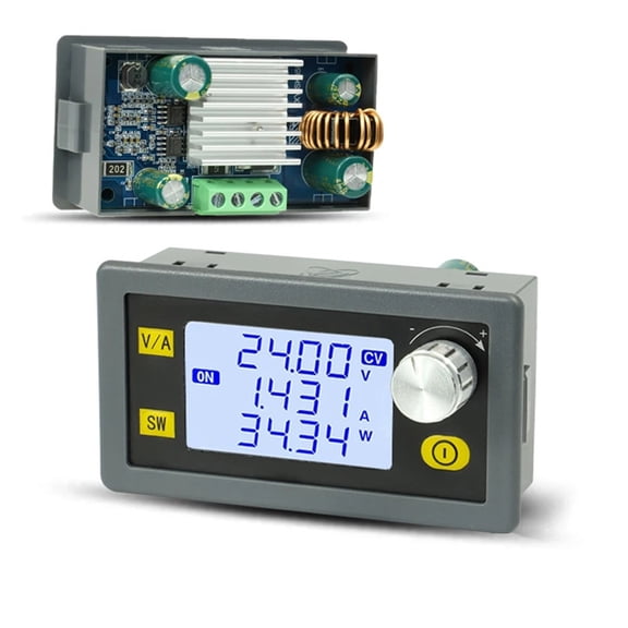 SK35H Dc Dc Step-down Module Buck Boost Converter CC CV 0.6-30V 4A 5V 6V 12V 24V Adjustable Lab Power Supply Voltage Regulator