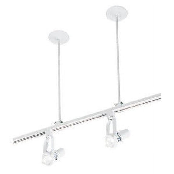 SK36-BN-WAC Lighting-Accessory-Single Circuit All Track Suspension Kit-48 Inches High-Brushed Nickel Finish