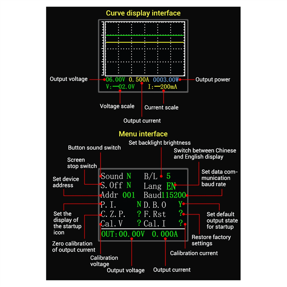 SK40C Color Screen CNC Adjustable Voltage Regulation Power Supply ...