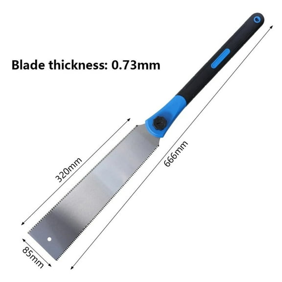 SK5 Double Edge Japanese Saw For Carpenter Wood Camping Dry Wood Bamboo Pruning HandSaw With Hard Teeth Woodworking Tools