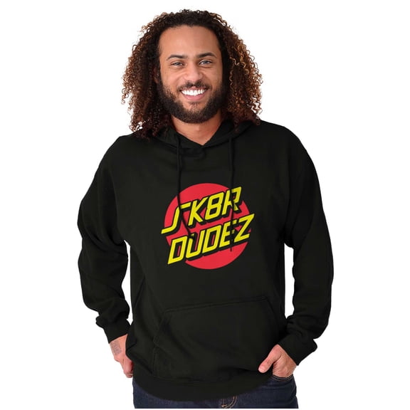 SK8R Dudez Skateboarding Slang Hoodie Hooded Sweatshirt Men Brisco Brands S
