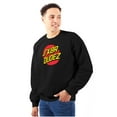 thumbnail image 1 of SK8R Dudez Skateboarding Slang Men's Crewneck Sweatshirt Brisco Brands L, 1 of 6