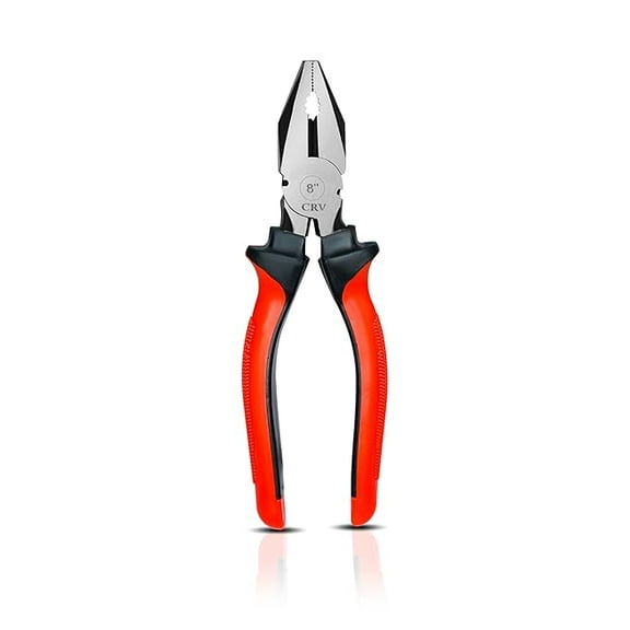 SKADIOO 8-Inch Combination Pliers ? Heavy Duty Hand Tool for Cutting, Gripping & Bending | Multi-Function Electricians Pliers for Home & Professional Use