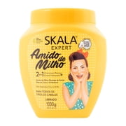 SKALA - Linha Expert - Creme de Tratamento 2 em 1 Amido de Milho 1 Kg - Expert Collection - Corn Starch 2 in 1 Treatment Cream Net 33.81 Oz