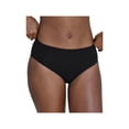 thumbnail image 1 of SKARLETT BLUE Intimates Black Knit Jersey Folds Into Pocket Hipster Underwear ONE SIZE, 1 of 2