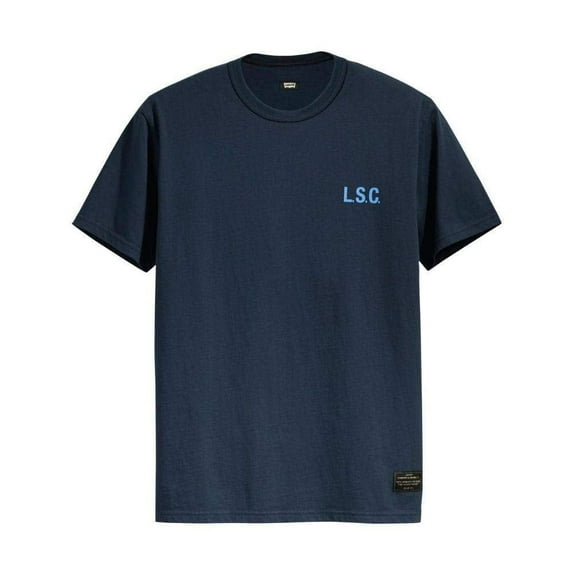 SKATEBOARDING COLLECTION Men's L.S.C. San Francisco, CA T-Shirt (Dark Navy, XL)