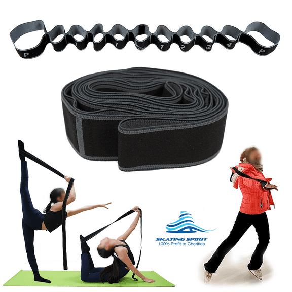 SKATING SPIRIT Figure Skating Posture Training Resistance Loop Band