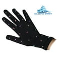 thumbnail image 1 of SKATING SPIRIT Thermal Figure Skating Competition Gloves (1 pair) Sparkle Rhinestone Decoration, for Performance Show Dance, 1 of 8