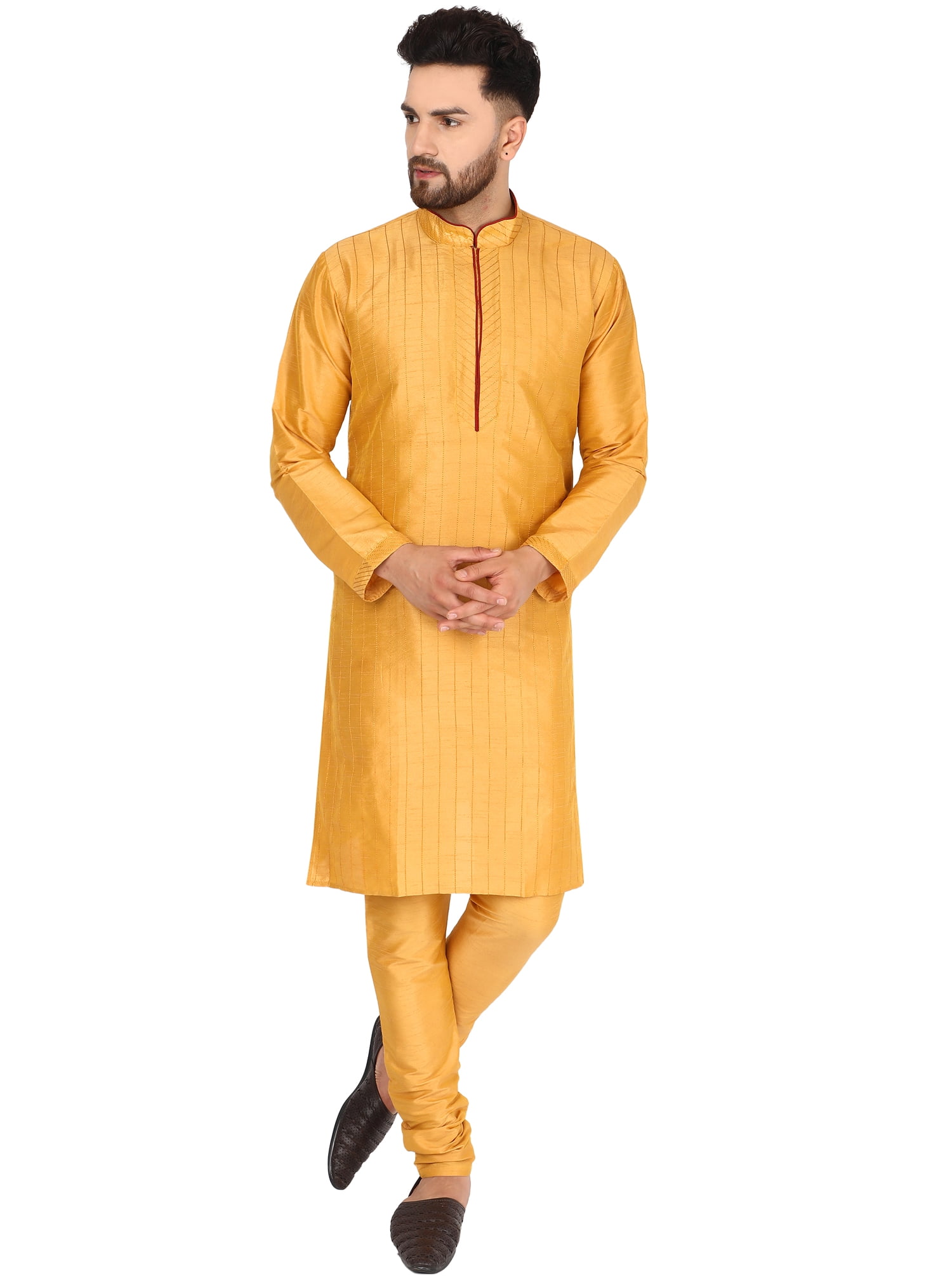 SKAVIJ Ensemble Kurta Pyjama Homme Indien Avec Gilet - Traditionnel Et Élégant Pour Fêtes Et Quotidien