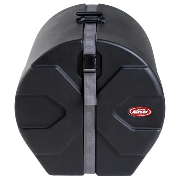 SKB 16 x 16 in Floor Tom Case with Padded Interior, D-Shaped Design, Black