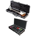 thumbnail image 1 of SKB 1SKB-66 Electric Hard-Shell Guitar Rectangular Case + 32" Flight Pedal Case, 1 of 13