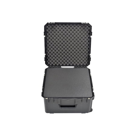 SKB iSeries 2217-12 - Hard case - ultra high-strength polypropylene copolymer resin - black - with cubed foam