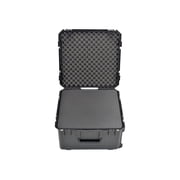 SKB iSeries 2217-12 - Hard case - ultra high-strength polypropylene copolymer resin - black - with cubed foam