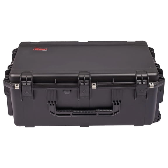 SKB iSeries Medium Cubed Foam Black Crossbow Case with Wheels, Durable Archery Bow Storage (3i-3019-12BC)