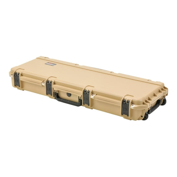 SKB 3I-4214-5T-E iSeries Empty Waterproof Case with Wheels - Tan, 42.50 x 14.50 x 5.50 in.