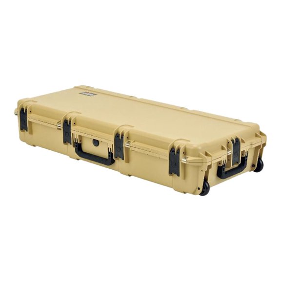 SKB 3I-4217-7T-E iSeries Empty Waterproof Case with Wheels - Tan, 42.50 x 17 x 7.50 in.