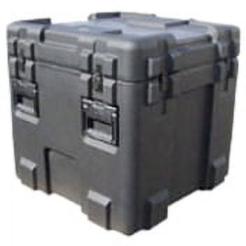 SKB 3R Roto Molded Waterproof Gun Case, Polyethylene, Military Standard, Layered Foam