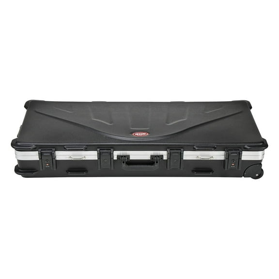 SKB Cases 4114A Hard Exterior ATA Parallel Limb Double Bow Case w/ Wheels, Black