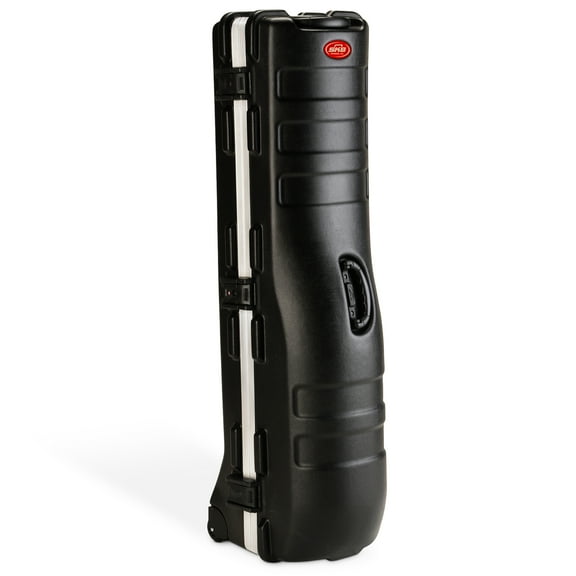 SKB Cases Deluxe ATA Hard Plastic Storage 2-Wheeled Cart Golf Bag Travel Case