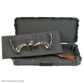 thumbnail image 1 of SKB iSeries Double Bow Large Bow Case, Black, Durable Archery Storage, Model 3i-4719-DB, Weatherproof, Lockable, Foam Interior, 1 of 3
