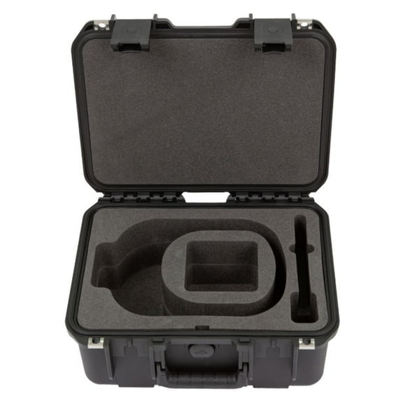 SKB Cases iSeries Apple Vision Pro Case with Polypropylene Copolymer Construction, TSA Locking Latch, and Automatic Ambient Pressure Equalization Value (Black)