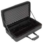 SKB 21 x 11  DJ Foot Controller Small MIDI Keyboard Soft Case Padded Bag, Black